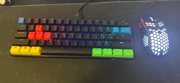 Keyboard and mouse Gaming