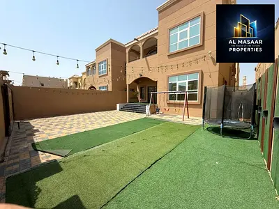 Own your dream villa in the heart of Ajman, next to services, including electricity, water, and air conditioners.