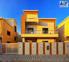 Own a villa in the most prestigious area of ​​Ajman, Al Yasmeen district, opposite the mosque. P
