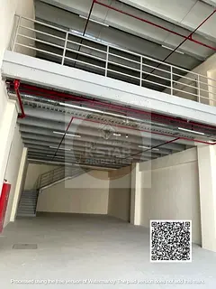 Storage Warehouse (1784 Ground + 1247 Mezzanine) Available for Rent in Al-Jurf, Ajman