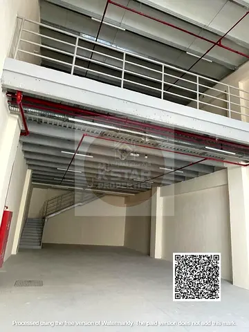 Storage Warehouse (1784 Ground + 1247 Mezzanine) Available for Rent in Al-Jurf, Ajman