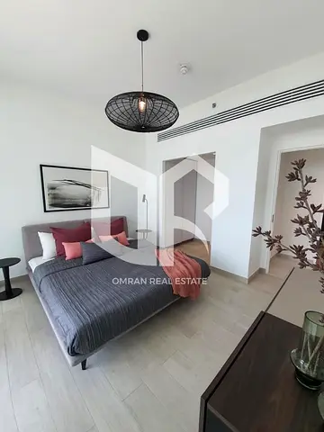 Ready-to-move-in apartment, rented with immediate return, in the heart of the Aljada project.