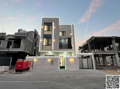 🏡 Modern two-story villa with a rooftop and swimming pool – includes electricity, water, and air conditioning