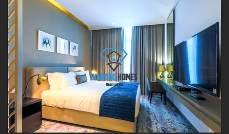 Spacious Layout 2 Balconies | Burj Khalifa vew & canal & Pool View