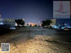 Land for sale in Ajman, in Liwara 1, residential/investment, G+1, area 2850 sq ft, near Ajman Marina
