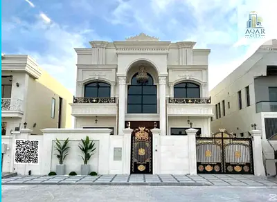 For sale, a distinctive classic design villa - two floors - comprehensive central air conditioning - a prime location directly on Sheikh Mohammed bin
