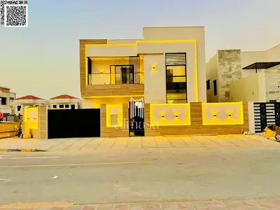 فيلا كورنر فاخرة للبيع في الزاهية مساحات واسعة وتصميم عصري مع روف وحوش كبير والسعر شامل رسوم التسجيل