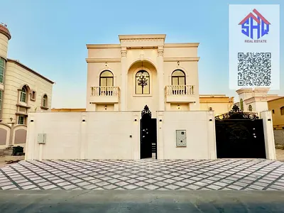 للايجار فيلا اول ساكن تكييف مركزي 7 غرف مجلس وصالة وغرفة خادمة مع حوش داخلي وارتداد 7 الي 15 متر امام الفيلا