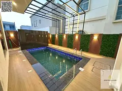 Corner villa next to a mosque, special price for cash purchase, available to all nationalities.