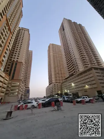 GREAT DEAL....BEAUTIFUL VACANT ONE BEDROOM HALL WITH BALCONY IN LAVENDER TOWER AJMAN