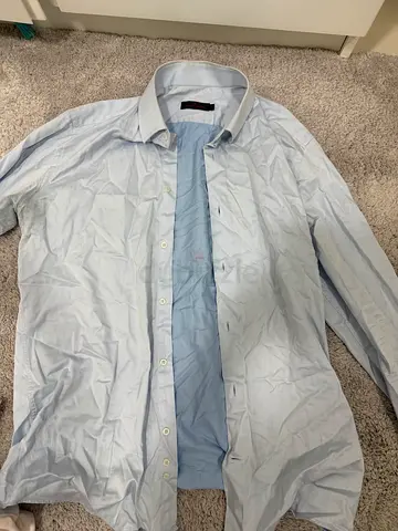 2 Pierre Cardin blue shirts L