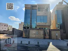 For sale, a villa in Ajman Al Helio, 6 master rooms, a Majles room, a hall, and a maid’s room, fre