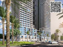Charming 1 BR Sea View: Modern Waterfront Living