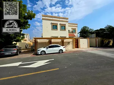 🏡 فيلا للبيع في الروضة | 5 غرف ماستر | مقابل مسجد | شامل كهرباء وماء ومكيفات | أرض ~4,000 قدم² | 1,950,000 درهم