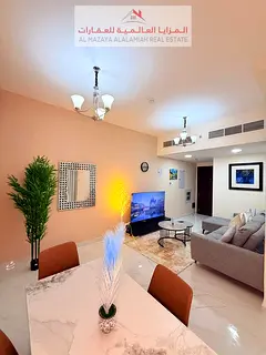 New Luxury Furnished, 2 Bedrooms apartment - Al Taawun, Sharjah - WIFI - Monthly rent