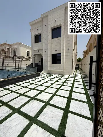 فيلا راقية جاهزة للسكن فورًا بالروضة  ٦ غرف ماستر مع مسبح، تصميم أنيق، السعر يشمل التسجيل والكهرباء والمياه والمكيفات