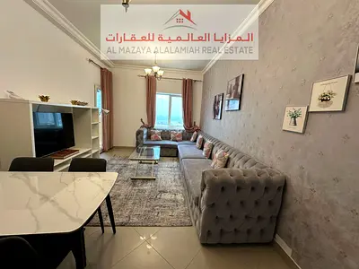 Monthly - 2 rooms and a hall - Al Taawun - Oriana - Deluxe furniture - With internet - 3 bathrooms