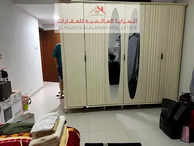 للايجار شهري -شقة غرفتين وصاله جديدة بالكامل - سوبر ديلكوس - انترنت - الشارقة, التعاون