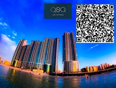2 BHK WITH MAIDS ROOM AVAILABLE FOR SALE CORNICHE AJMAN