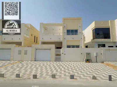 For Rent: Modern villa in Al-Haliyo 2, first occupancy, spacious areas and contemporary design, bedrooms with built-in wardrobes, ready to move in. At