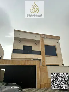 Freehold for all nationalities Villa for sale in Ajman Location: Al Heliopolis, Ajman Two-story vill