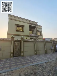Brand new four master bedroom villa is available for rent in al helio ajman