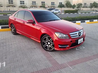 Urgently sale as leaving country /Mercede Benz C200 / Full options / Gcc specs /Single EMARATI owner