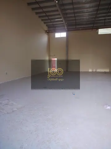 Warehouse for rent in Umm Al Thu'ub area, distinguished by its prime location for commercial, industrial, and storage uses.