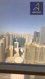 Two-bedroom apartment with parking and open view of Khalid Lake