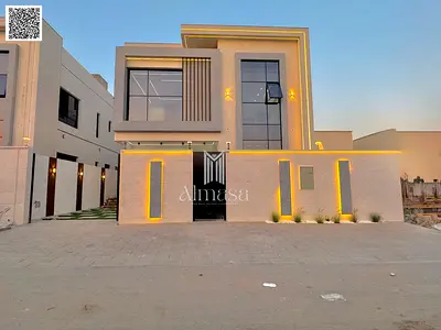 فيلا احلامك بتصميم اوروبي وتشطيب شخصي 5 غرف مع روف ومسبح امام الحديقه خلف الخدمات علي شارع رئيسي تملك حر