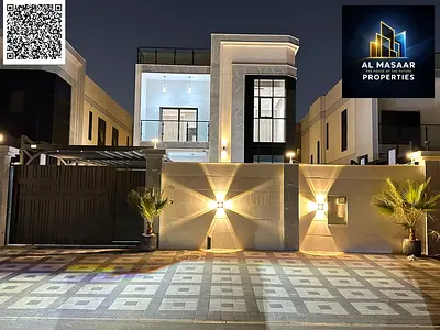 فيلا بمسبح بمنطقه الروضه3 مساحة 4000 قدم بتصميم فاخر تملك حر لجميع الجنسيات