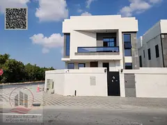 Villa for sale in Ajman, Al Zahiyah area. 5 bedrooms, majlis, living room, and maid's room. Free