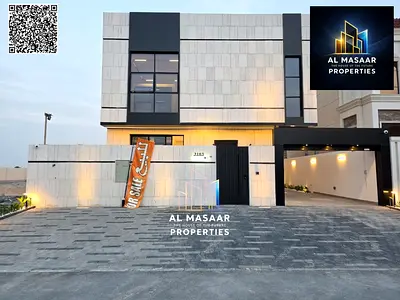 فيلا تصميم مميز تجمع بين الفخامة والخصوصية، تشطيب عالي الجودة وجاهزة للسكن الفوري.شامل رسوم التسجيل والتملك بمنطقه الباهية عجمان