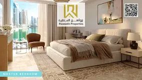 luxury apartment 2 bedroom in ajman creek towers