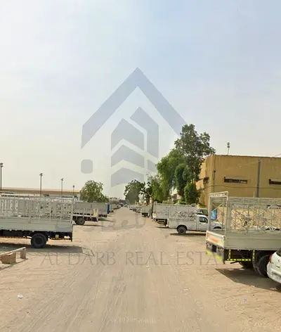 For sale in Industrial Area 6, Sharjah, 4 plots with Warehouses, area 30,000 square feet, rented