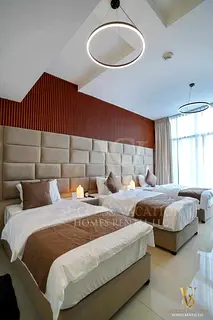 Dubai marina, Monthly 2 bedroom apartment ,near JBR beach and metro station , Free housekeeping prov