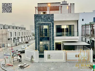 Own a villa in Ajman/Al Helio with fees and AC