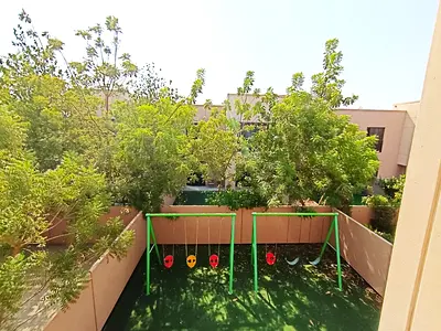 G+1 4BHK Compound Villa like brand 4 BHK villa six washroom room kids play area cover parking in Alza uptown Sharjah