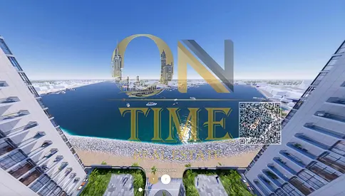 Luxury Waterfront Apartments | Fully See View | 1bhk 2bath store | DP 83K Only | Upto 7Years |Parking Gym Pool |