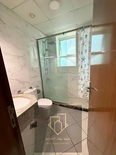 One-bedroom apartment in Al Waha Tower, excellent size 1600 sq ft, prime location close to all servi