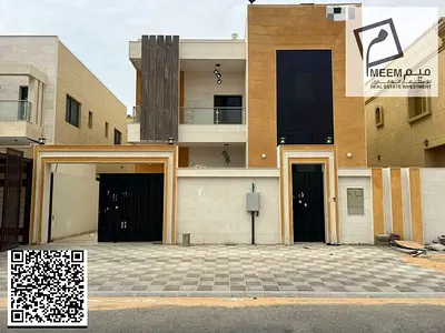 فيلا للإيجار في منطقة الياسمين – عجمان | أول ساكن | أمام المسجد مباشرة | 5 غرف ماستر