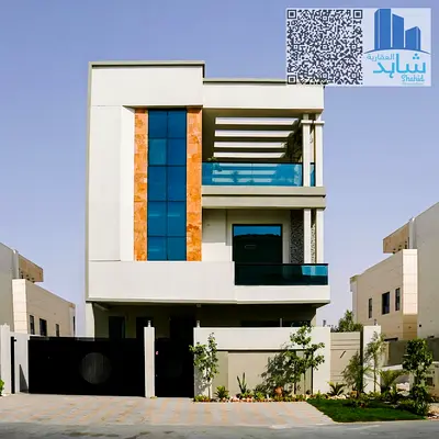 Modern 6-Bedroom Villa with Elevator for Rent in Al Amerah, Ajman