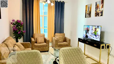 شقة غرفة وصالة للبيع في سيتي تاور بعجمان بمساحة 757 قدم وسعر مناسب مع مقدم مريح وخطة تقسيط شهرية مثالية للسكن أو الاستثمار