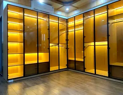 Stylish L shape Wardrobe