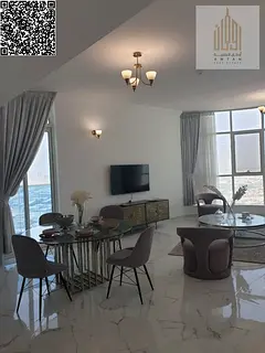 Residential apartment for sale in the Emirate of Ajman. The apartment is located in Al Waha Tower 1