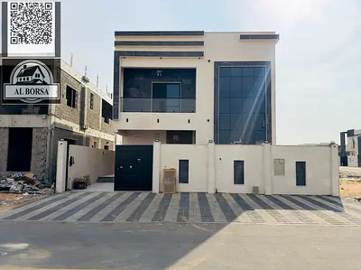 🏡 فيلا 5 غرف مع مجلس وصالة وتصميم عملي في الزاهية، عجمان – 1,600,000 درهم (شامل الرسوم)