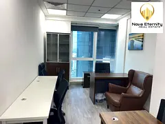 Furnished Office for Rent | No Commission | Near Trade Centre Metro | Near Crown Plaza | Sheikh Zaye