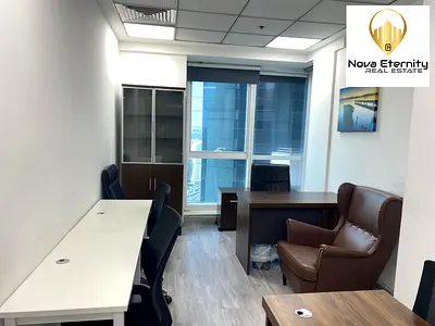 Furnished Office for Rent | No Commission | Near Trade Centre Metro | Near Crown Plaza | Sheikh Zayed Road View | Walking from Metro