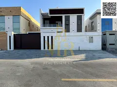 Luxury villa for sale in Al Rawda, 5,000 square feet, 5 master bedrooms, living room, 2 halls, large