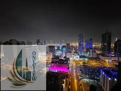 NO DEPOSIT SPACIOUS FLAT BRAND NEW BUILDING MAJAZ CORNISH VIEW RENT 33K WITH BALCONY NEARBY PARK